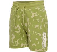 hummel hmlRUSH AOP Sweatshorts Jungen 6156 - green olive 122