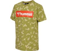 Hummel Rush Aop Short Sleeve T-shirt Grün 104 cm Kinder