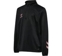 hummel hmlSHIMMER 1/2-Zip Trainings-Top Kinder 2374 - black/bridal rose 128