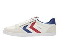 hummel Slimmer Stadil Low, White/Blue/RED/Gum, 41