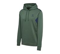 HUMMEL hmlSTALTIC COTTON HOODIE duck green M