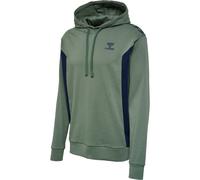 HUMMEL hmlSTALTIC COTTON HOODIE duck green L