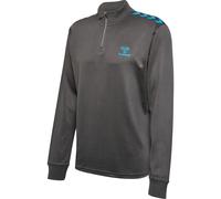 hummel Hmlstaltic Poly Half Zip L/S Sweatshirt grau L