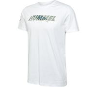 hummel Hmlte Effort Cotton T-Shirt Fitnessshirt weiss XL