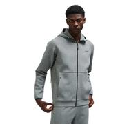 hummel, hmlTECH FLEECE REGULAR ZIP HOODIE, GRAU MELIERT, L