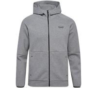 hummel Hmltech Fleece Regular Zip Hoodie - grey melange - XS