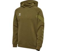 HUMMEL hmlTRAVEL SWEAT HOODIE military olive 2XL