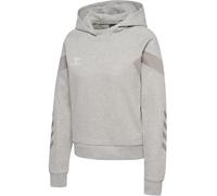 HUMMEL hmlTRAVEL SWEAT HOODIE WOMAN light grey melange M