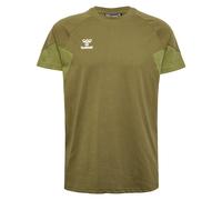 hummel Hmltravel T-Shirt S/S Herren - military olive - XL