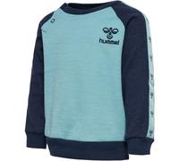 hummel hmlWULBATO Sweatshirt Kinder 7135 - mineral blue 80