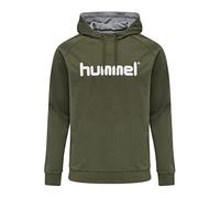 hummel GO Cotton Logo Hoodie grün - S