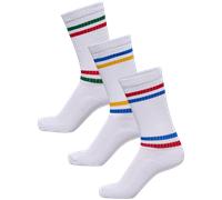 Hummel Hummel hml 3er Pack Chevron High Socks Socken 43-45 weiß
