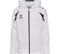 hummel hmlCORE 2.0 Zip Hoodie Kinder 9124 - white/black 128