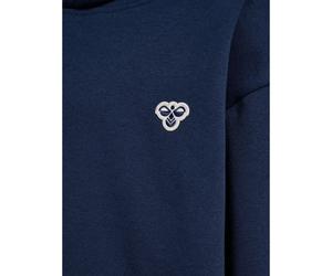 Hummel Jr Loose Bee Kinder Kapuzensweater, blau 58-64