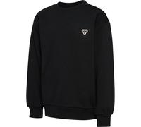 Hummel JR Loose Crewneck BEE Kinder Sweatshirt, schwarz 58-64