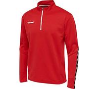 hummel Authentic 1/2-Zip Sweatshirt Kinder true red 140