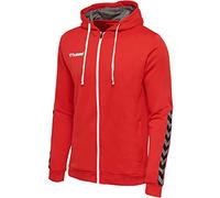 hummel Kids hmlAuthentic Poly Zip Hoodie, Red, Size 128