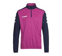 hummel Jungen Sweatshirt Core 1/2 Zip Sweat, Marine/Rose Violet, 116-128, 36-895-8623