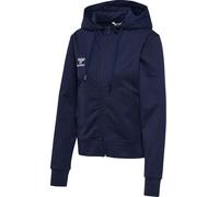 hummel Kapuzenpullover hmlGO 2.0 Full-Zip Hoodie (weicher Sweatstoff) marineblau Damen, Größe XL