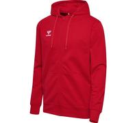 hummel Kapuzenpullover hmlGO 2.0 Full-Zip Hoodie (weicher Sweatstoff) rot Herren, Größe XXL