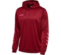 hummel Promo Poly Hoodie Herren biking red/raspberry sorbet L
