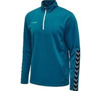 hummel Kids hmlAuthentic Half Zip Sweatshirt, Blue, Size 116