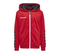 hummel Kids hmlAuthentic Poly Zip Hoodie, Red, Size 128