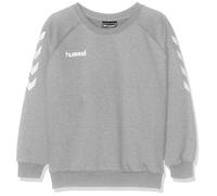 Hummel Kinder Sweatshirt Go Kids 203506-2006 – Aus Baumwolle – Grau Melange Größe 128