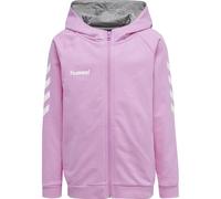 hummel Kids hmlGo Cotton Zip Hoodie, Pink, Size 176