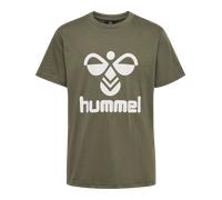 Hummel Kids' hmlTRES T-Shirt Short Sleeve Dusty Olive 122