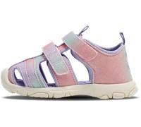 Hummel Kids' Sandal Velcro Infant Multi Color Pink 23