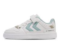 HUMMEL Kinder Freizeitschuhe ST. POWER PLAY JR (223712) 35 WHITE/TURQUOISE