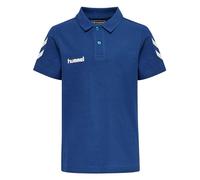 hummel Kinder Hemd HMLGO KIDS COTTON POLO, True Blau, 140, 203521-7045