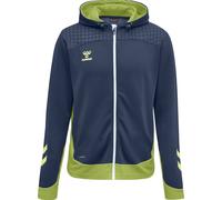 Hummel Kinder Kapuzenjacke Lead Zip Poly Hoodie 207412-7642 164 Dark Denim