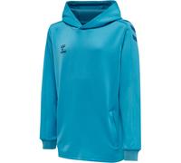 Hummel Kinder Kapuzenpullover Core XK Poly Kids Sweat Hoodie 211483-8729 176 Blue