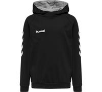 Hummel Kinder Kapuzenpullover Go Kids Cotton Hoodie 203509-2001 116 Black