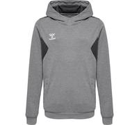 Hummel Hoodie HMLAUTHENTIC PL Kinder grau melange Größe 140