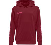 Hummel Kinder Kapuzenpullover Promo Poly Hoodie 208318-3583 152 Biking Red/Raspberry Sorbet