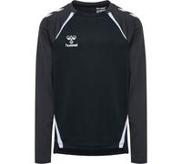 hummel hmlLEAD 2.0 Crew Sweatshirt Kinder 1006 - black/asphalt 140