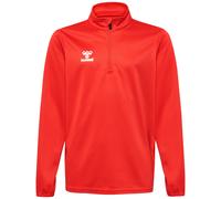 Hummel Kinder Langarmshirt hmlEssential 1/2-Zip 224546-3062 140 True Red
