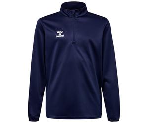 Hummel Kinder Langarmshirt hmlEssential 1/2-Zip 224546-7026 140 Marine