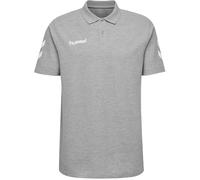 Hummel Kinder Poloshirt Go Kids Cotton Polo 203521-2006 140 Grey Melange