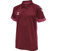 hummel LEAD Funktions-Poloshirt Kinder biking red 152