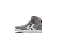 Hummel Kinder-Sneaker Slimmer Stadil High Leder grau Größe 36 (204494-1307)