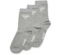 Hummel Kinder Socken Sutton 3-Pack Sock 207550-2006 37-40 Grey Melange