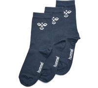 Hummel Kinder Socken Sutton 3-Pack Sock 207550-7429 28-31 Blue Nights