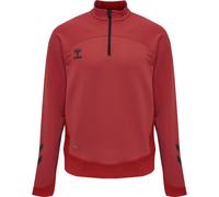 Hummel Kinder Sweatshirt Lead Half Zip 207404-3062 128 True Red