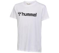 Hummel Kinder T-Shirt hmlGO 2.0 Logo Kurzarm Weiß Größe 128