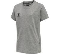 hummel MOVE Grid T-Shirt Kinder 2006 - grey melange 128