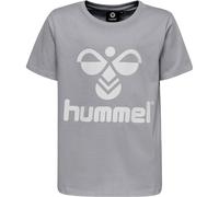 hummel hmlTRES T-Shirt Kinder grey melange 116